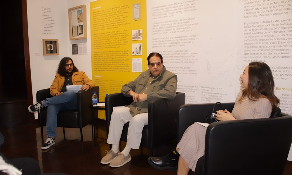 El pensamiento crítico y la música en Yaiza. La exposición ‘Arte. Yaiza. La colección’ invita a la reflexión cultural de Lanzarote