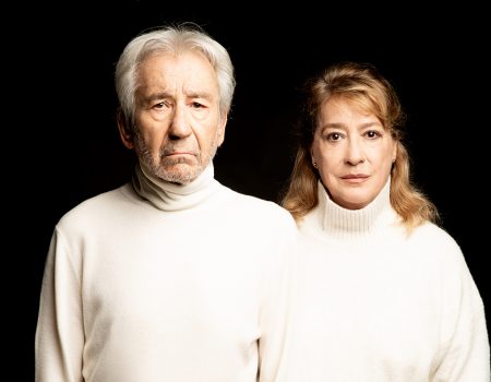 José Sacristán y Ana Marzoa en Lanzarote