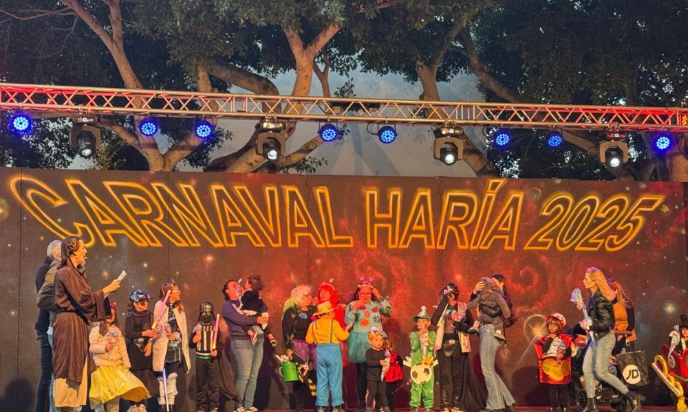 Haría concluye su Carnaval con actividades en la Gala Familiar 