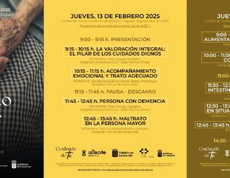 II Jornada Formativa "Cuidando de ti" Arrecife