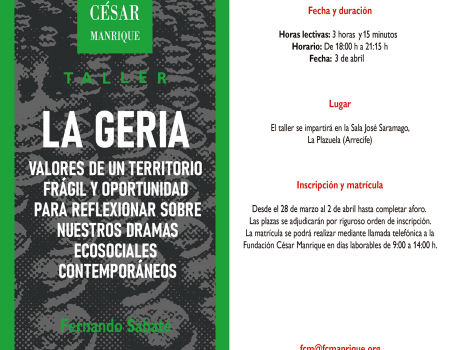 Taller sobre la turistificación del paisaje cultural de La Geria