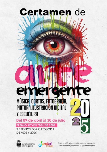 Teguise impulsa el talento juvenil con una nueva edición del Concurso de Arte Emergente