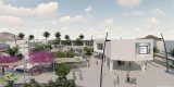 Aparcamiento subterráneo y plaza Santa Elena en Playa Honda