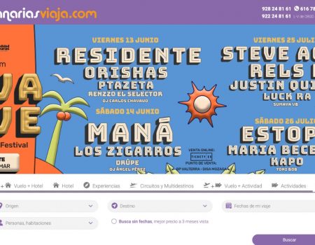 Lava Live Fest se alía con CanariasViaja.com