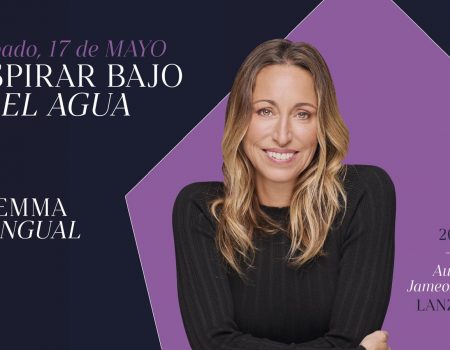 Gemma Mengual inaugura “Cangrejos Albinos” en el Auditorio de Jameos del Agua, EL 17 de mayo. Campeona de natación sincronizada