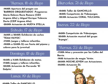 Fiestas de Argana Alta 2025