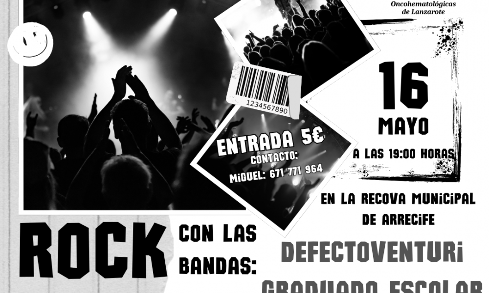 Concierto de Rock Solidario a beneficio de AFOL