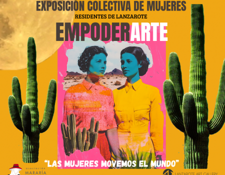 Galería de Arte Mararía y Lanzarote: Creación femenina y solidaridad en una exposición colectiva