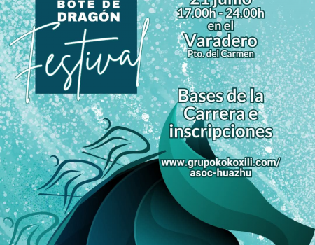 Carrera Bote del Dragón y festival cultural en Tías