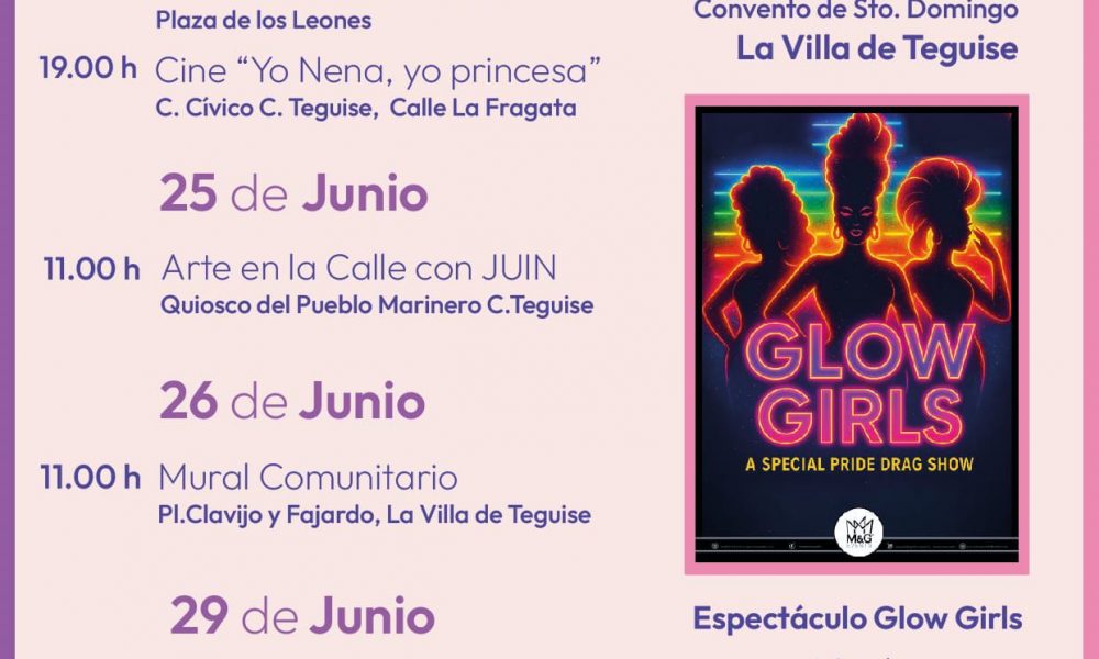 'Teguise Live 2025' conmemora el Día Internacional del Orgullo LGTBI