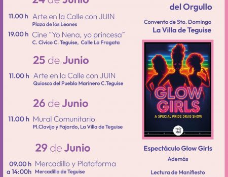 'Teguise Live 2025' conmemora el Día Internacional del Orgullo LGTBI