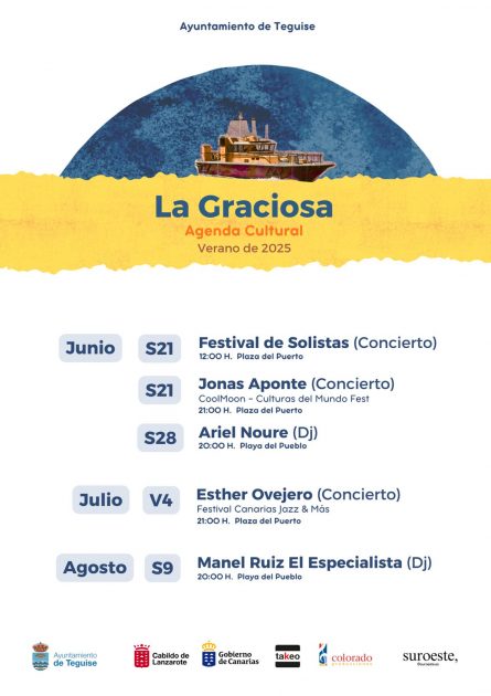 Agenda Cultural La Graciosa 2025