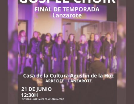 Canarias Gospel Choir ofrece su concierto en Arrecife