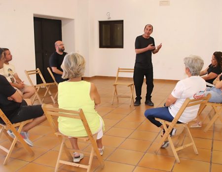 Taller de interpretación con Salvador Leal en Yaiza