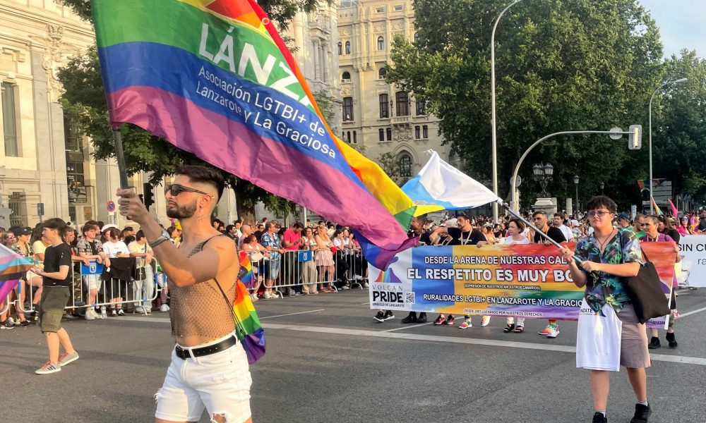 Desde La Graciosa a Madrid: Lánzate lleva al Orgullo 2025