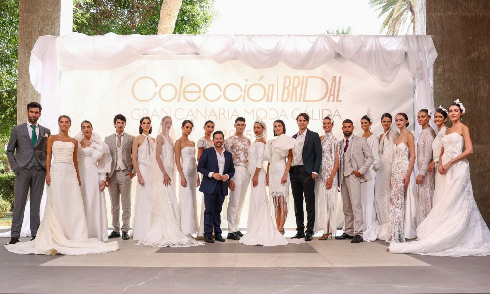 La colección nupcial de Oswaldo Machín deslumbra en Barcelona