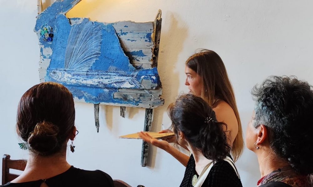 Exposición "Jallos: arte que emerge del mar" Gara Goñi