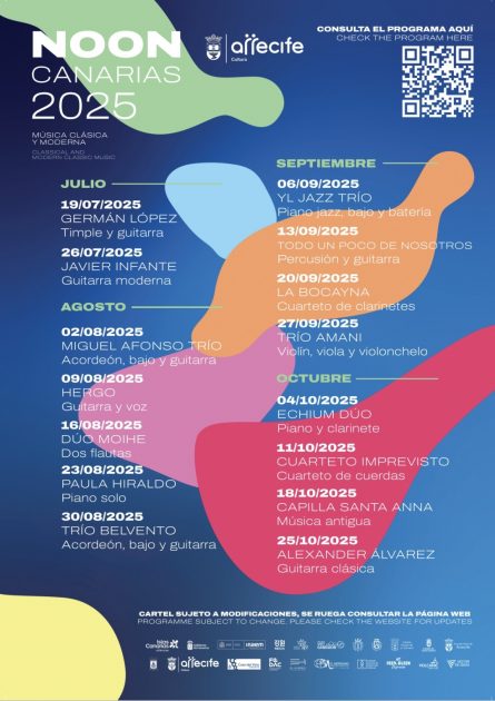 Festival NOON Canarias 2025