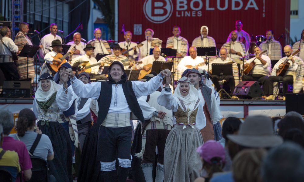 Homenaje musical a La Palma en la Bajada de la Virgen