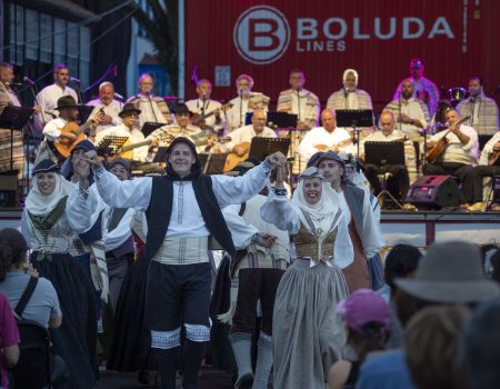 Homenaje musical a La Palma en la Bajada de la Virgen