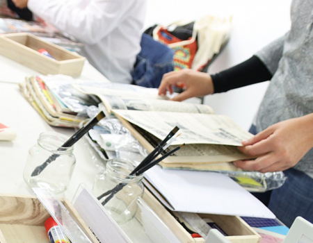 Taller de collages en Arrecife