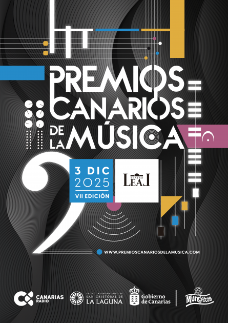 La Laguna acogerá la VII edición de los Premios Canarios de la Música