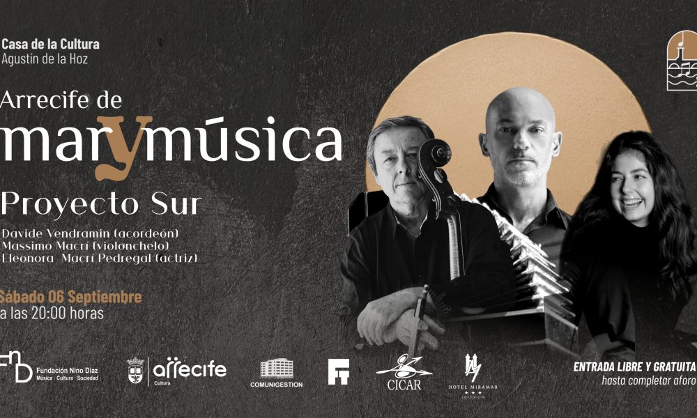 Arrecife de Mar y Música: Proyecto Sur en la Casa de la Cultura