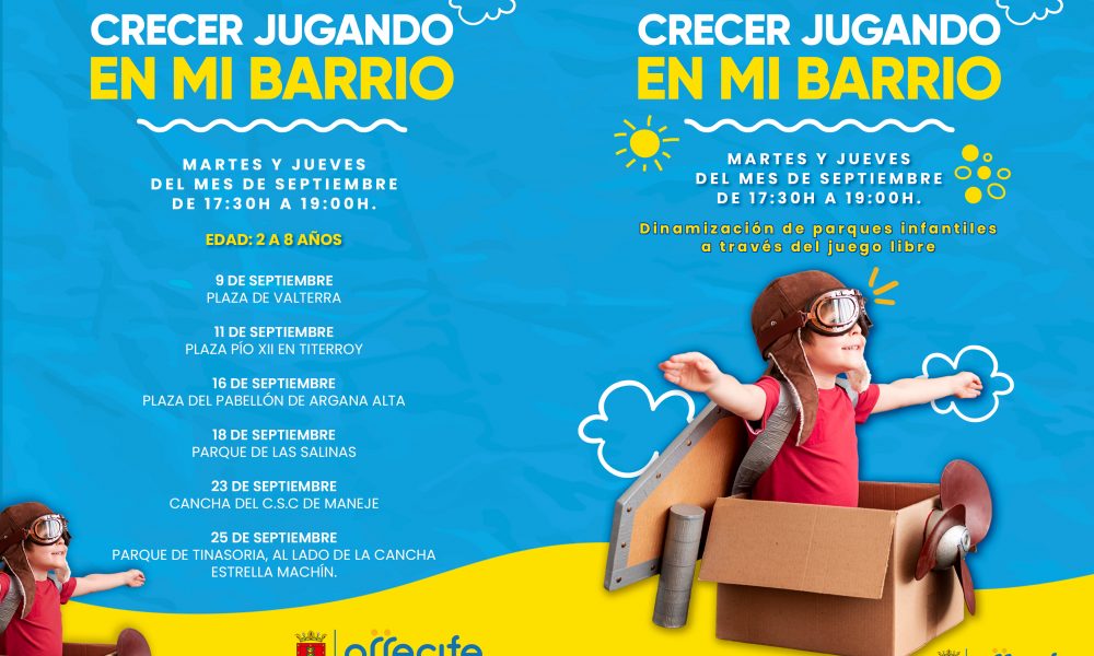 "Crecer Jugando en mi Barrio" Arrecife
