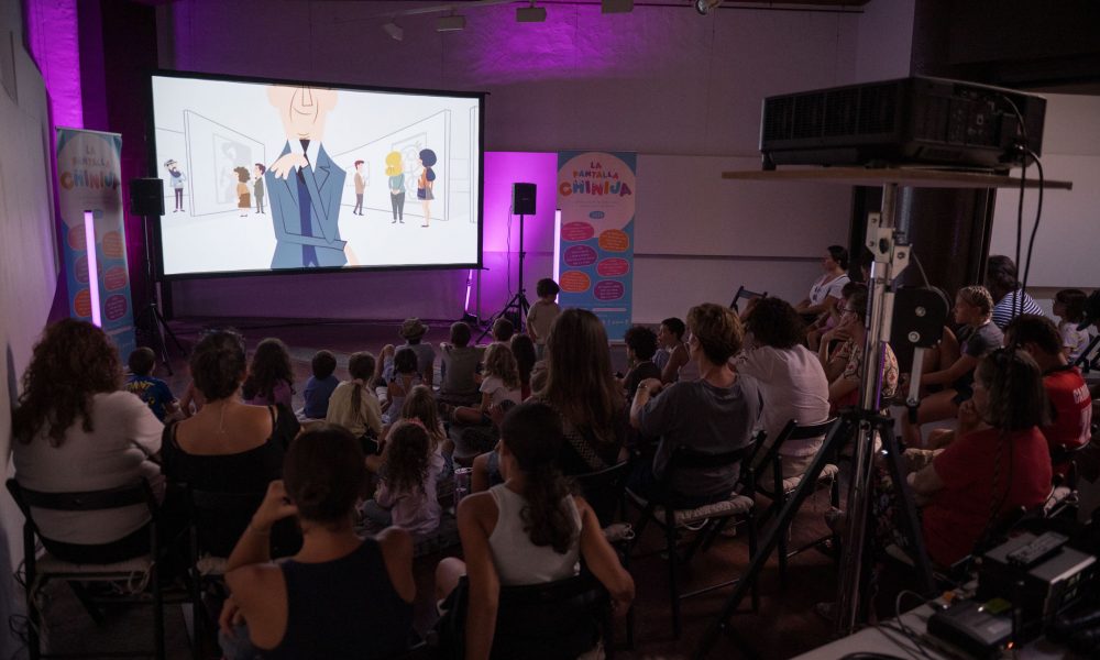 La Pantalla Chinija en Tinajo Cine, fantasía y un erizo muy especial. El sábado 25 de octubre a las 12:00 horas, el Teatro Municipal