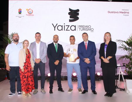 Premio Turismo 2025 Yaiza al fotógrafo Gustavo Medina