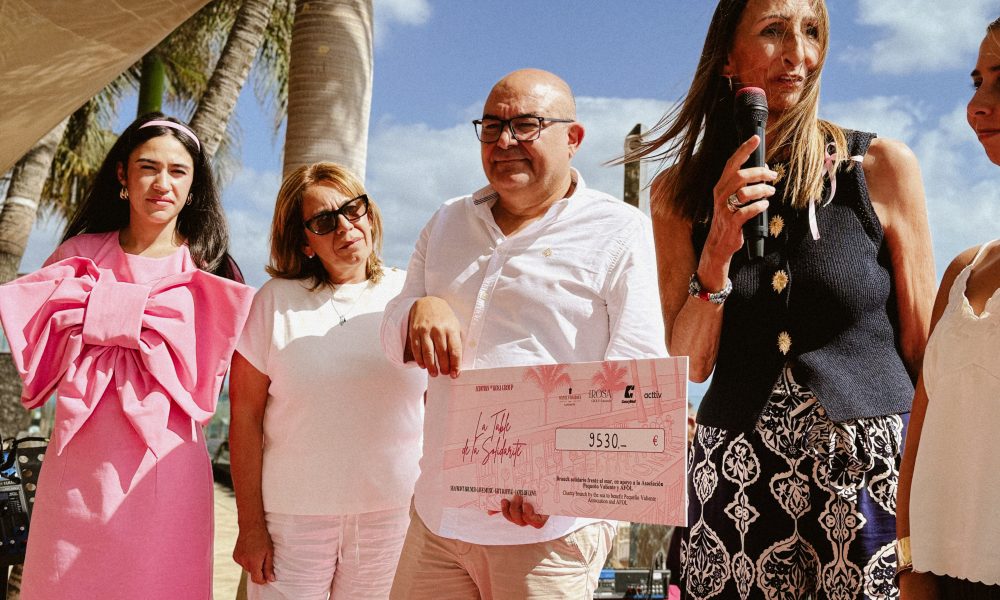 Rosa Group celebra la primera edición de La Table de la Solidarité en el Hotel Fariones en apoyo a Pequeño Valiente y AFOL