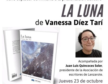 La Casa de la Cultura Agustín de la Hoz acoge la presentación del poemario La Luna