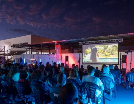 Cine al aire libre en La Oliva con Tenique Cultural