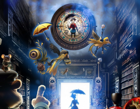 En la Biblioteca mágica de Cuentópolis: llega Mary Poppins al Teatro Municipal de San Bartolomé