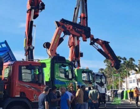 Recogida de juguetes en Tías 2025. Los Pocillos en un gran circuito solidario de camiones para recoger juguetes destinados a Flora Acoge