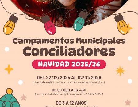 Bienestar Social Arrecife anuncia el regreso de los Campamentos Conciliadores de Navidad 2025. Inscripción abierta del 4 al 12 de diciembre