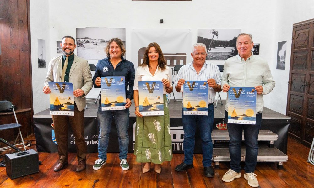 La Graciosa acoge el V Encuentro de Vela Latina los días 28, 29 y 30 de noviembre. Trofeo Fundación Líneas Romero