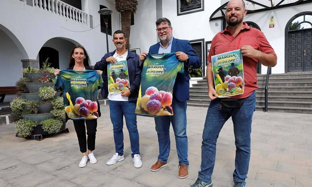 Marcha Solidaria El Islote, el sábado 22 de noviembre. Caminata apta para toda la familia que recorre los paisajes vitivinícolas de La Geria