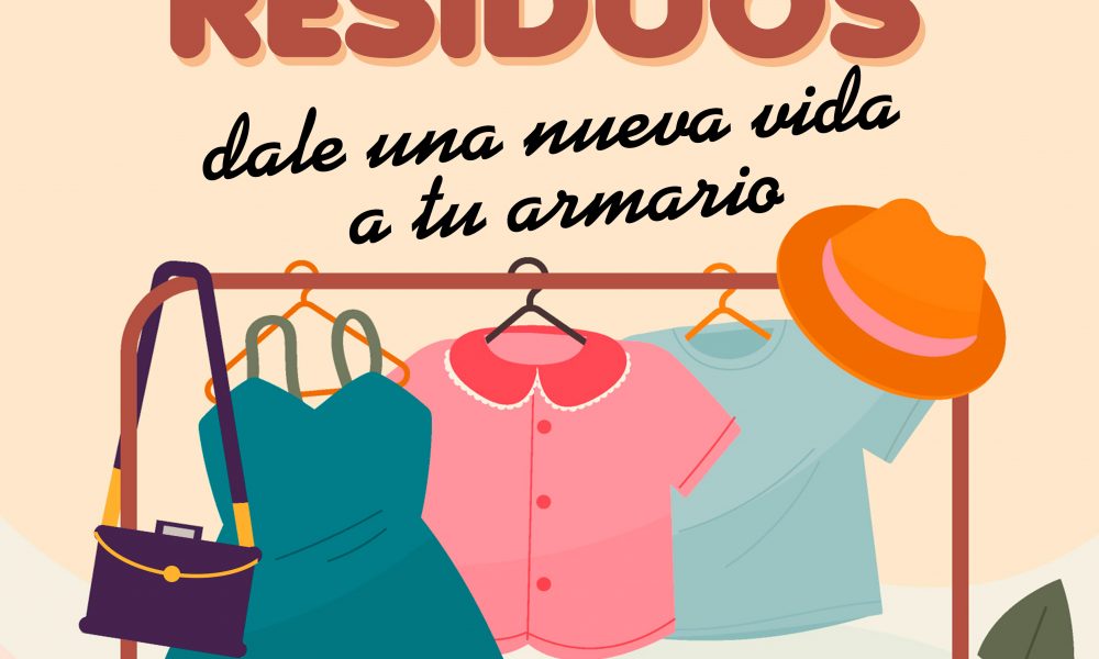 Moda sin residuos: mercado sostenible en Lanzarote, sábado 15 de noviembre, de 9:00 a 13:00 horas, en el Centro Sociocultural de Nazaret.