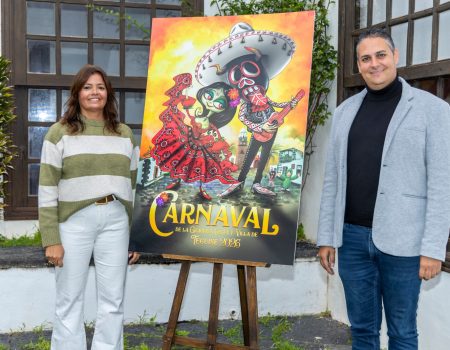 Carnaval Teguise 2026 La obra ganadora se inspira en la alegoría “México Lindo y Más Allá, la Fiesta de los Muertos”