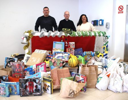 Yaiza agradece el apoyo ciudadano a la portería solidaria