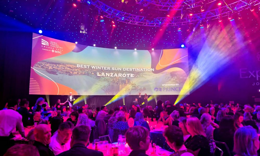 Lanzarote vuelve a ser reconocida como Mejor Destino de Invierno por la Irish Travel Agents Association