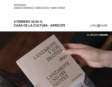 Ediciones Remotas presenta dos libros esta semana en Lanzarote