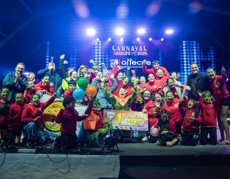 Noveleros triunfan en el Concurso de Murgas del Carnaval de Arrecife