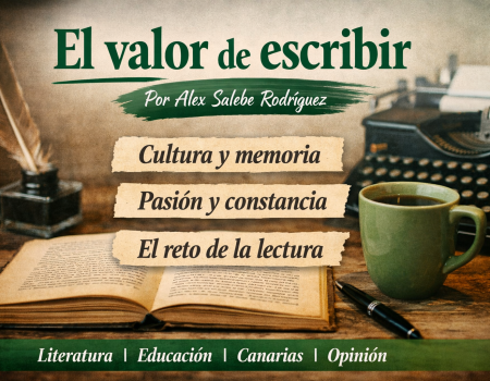 El valor de escribir por Alex Salebe