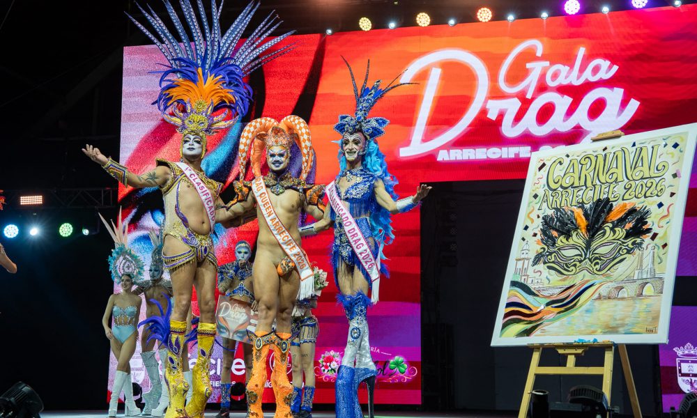 Drag Elektra se corona Drag Queen del Carnaval de Arrecife 2026