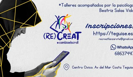 (Re)Creat Agenda Juvenil Marzo en Costa Teguise