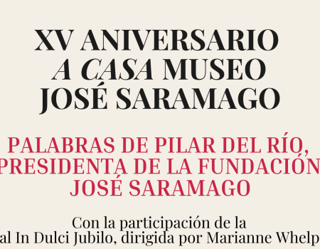 Aniversario Casa Museo José Saramago
