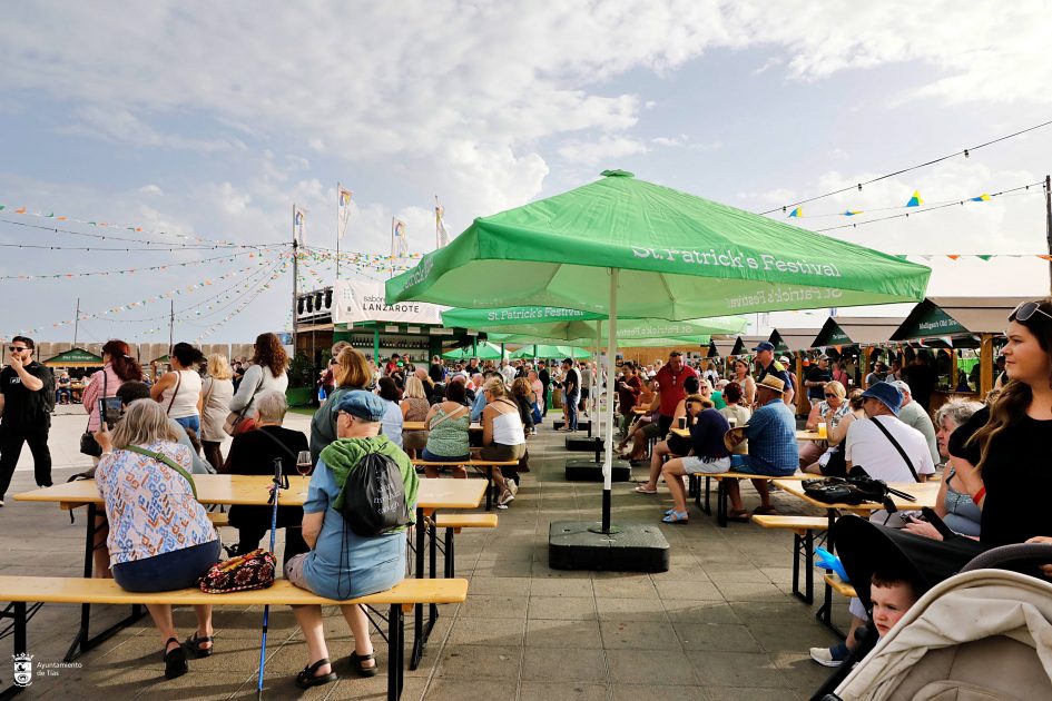 Gran acogida del público St. Patrick’s Day Festival en Puerto del Carmen