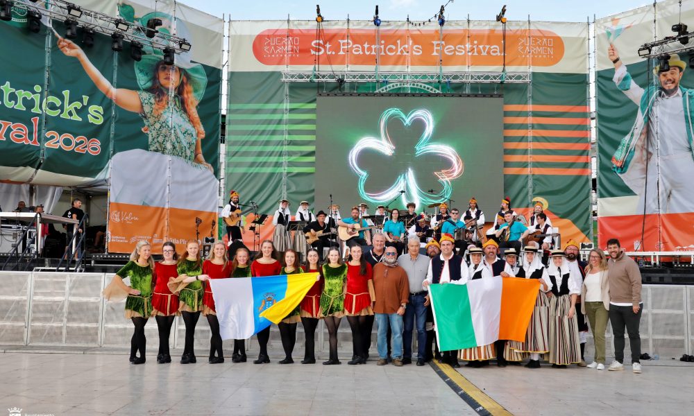 Gran acogida del público St. Patrick’s Day Festival en Puerto del Carmen